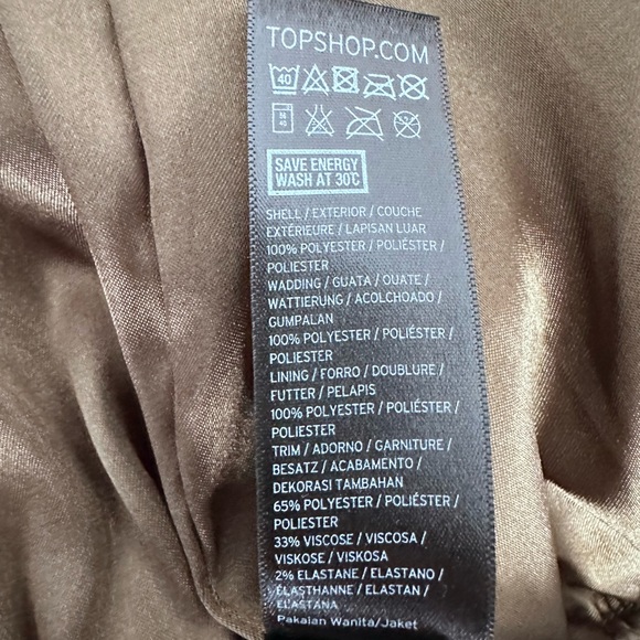Topshop bomber jacket  size 6 - Picture 5 of 5
